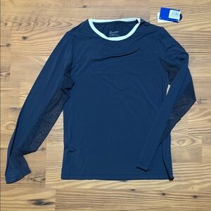 The Tailored Sportsman Blue Long Sleeve Tee